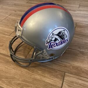 Riddell Vsr4 Football Helmet Adult Large Face Mask Texans RARE